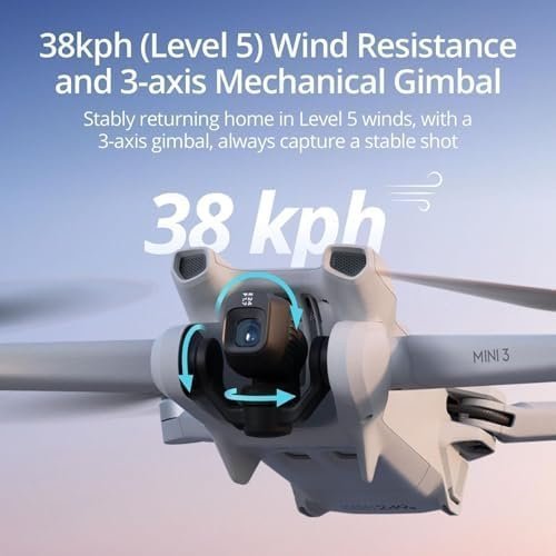 DJI Mini 3 Fly More Combo (DJI RC), Drones with Camera for Adults 4K, 3 Batteries for 114-min Flight Time, Vertical Shooting, 32800ft (10km) Video Transmission, Lightweight Mini Drone for Beginners : Toys & Games - Image 5